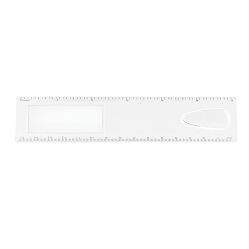 6 Inch Magnifier Ruler with Bookmark