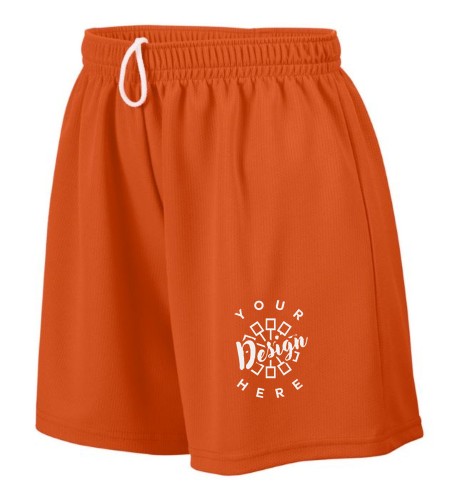 Ladies Wicking Mesh Shorts