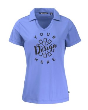 Recycled Women's V-neck Polo