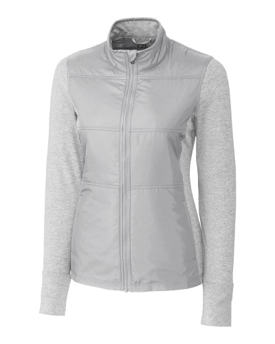 Hybrid Quilted Women's Full Zip Windbreaker Jacket