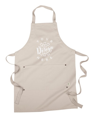 8 oz. Organic Cotton Recycled Polyester Eco Apron