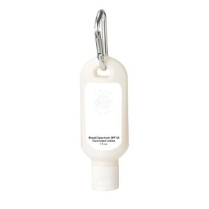 1oz SPF 30 Sunscreen with Carabiner