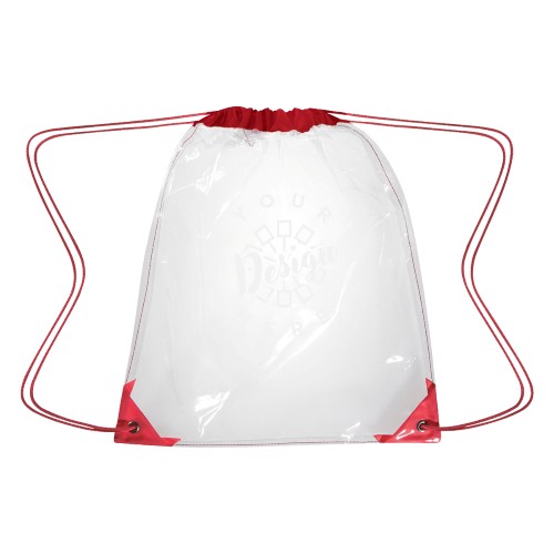 Clear Drawstring Backpack