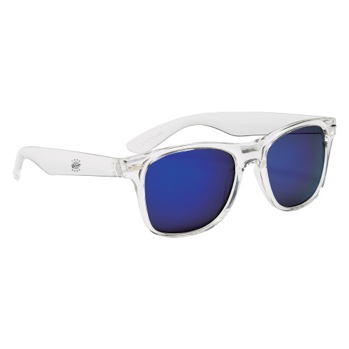 Crystalline Mirrored Malibu Sunglasses