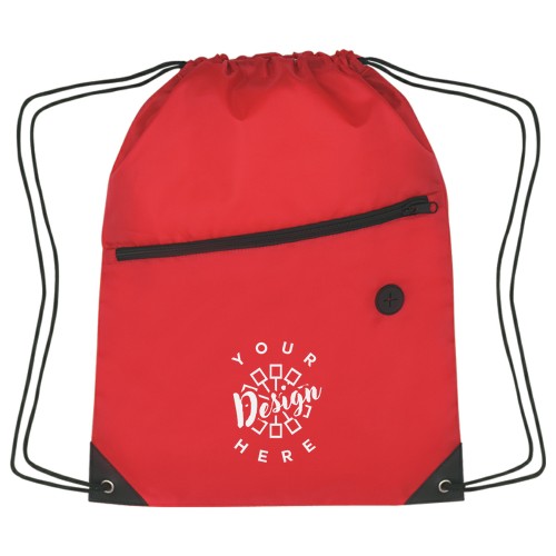 Pack With Front Zipper