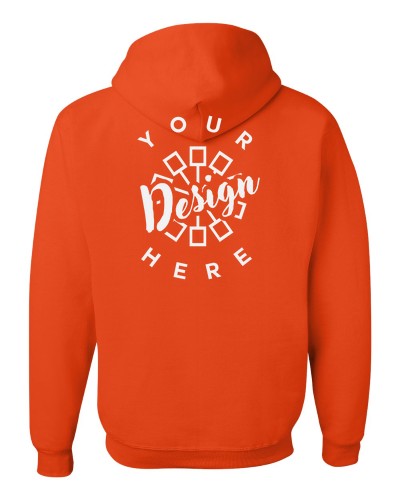 8 oz 50/50 Adult Hooded Sweatshirt