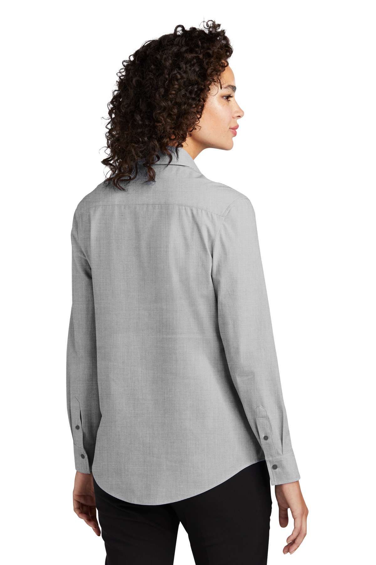 Women's Long Sleeve Stretch Woven Shirt