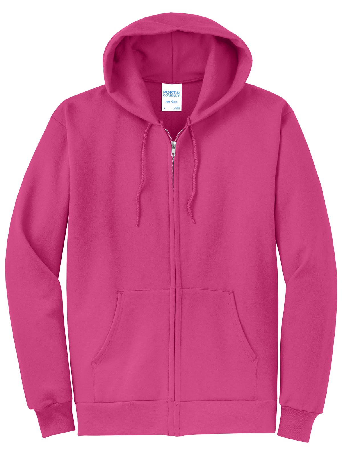 Classic Full Zip Hooded Sweatshirt