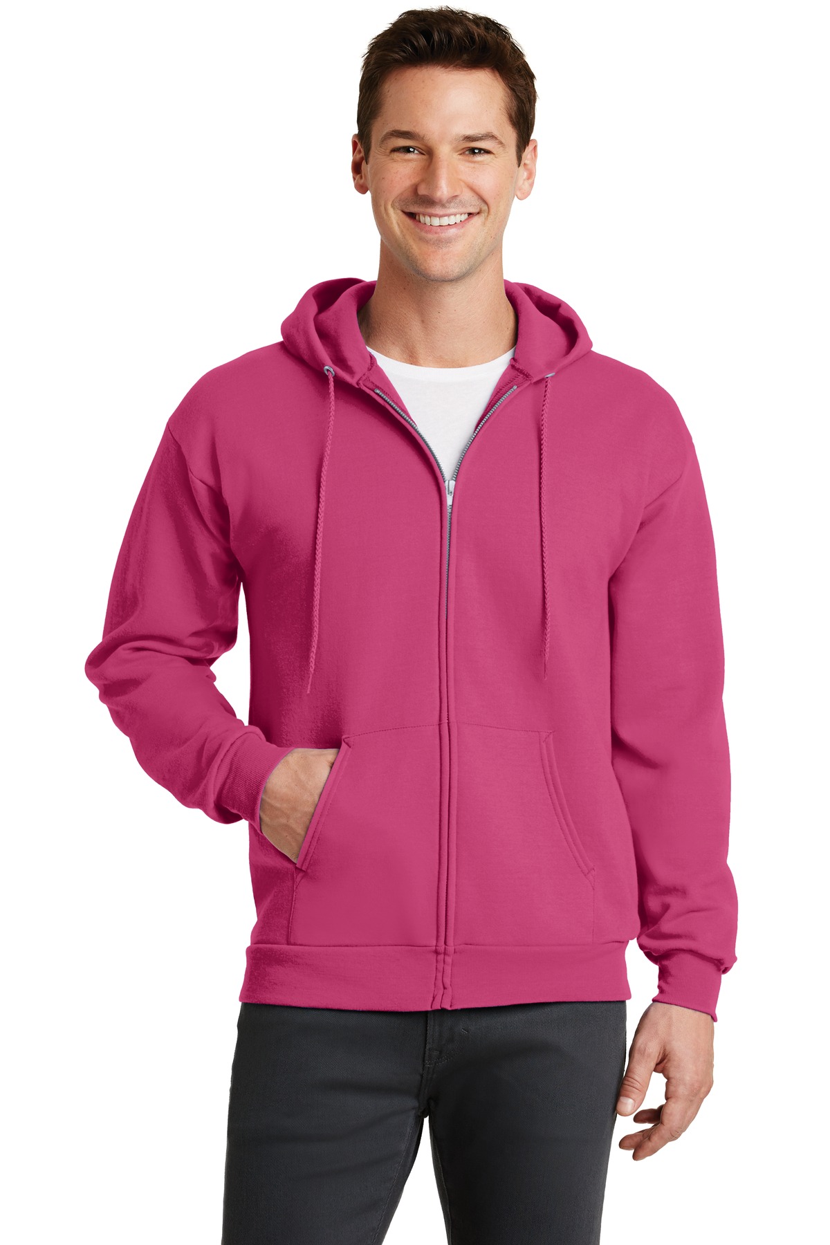 Classic Full Zip Hooded Sweatshirt