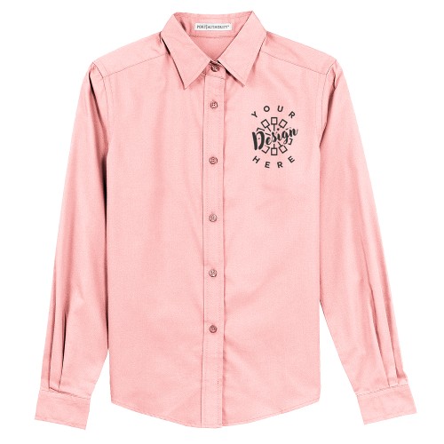 Ladies Long Sleeve Easy Care Shirt