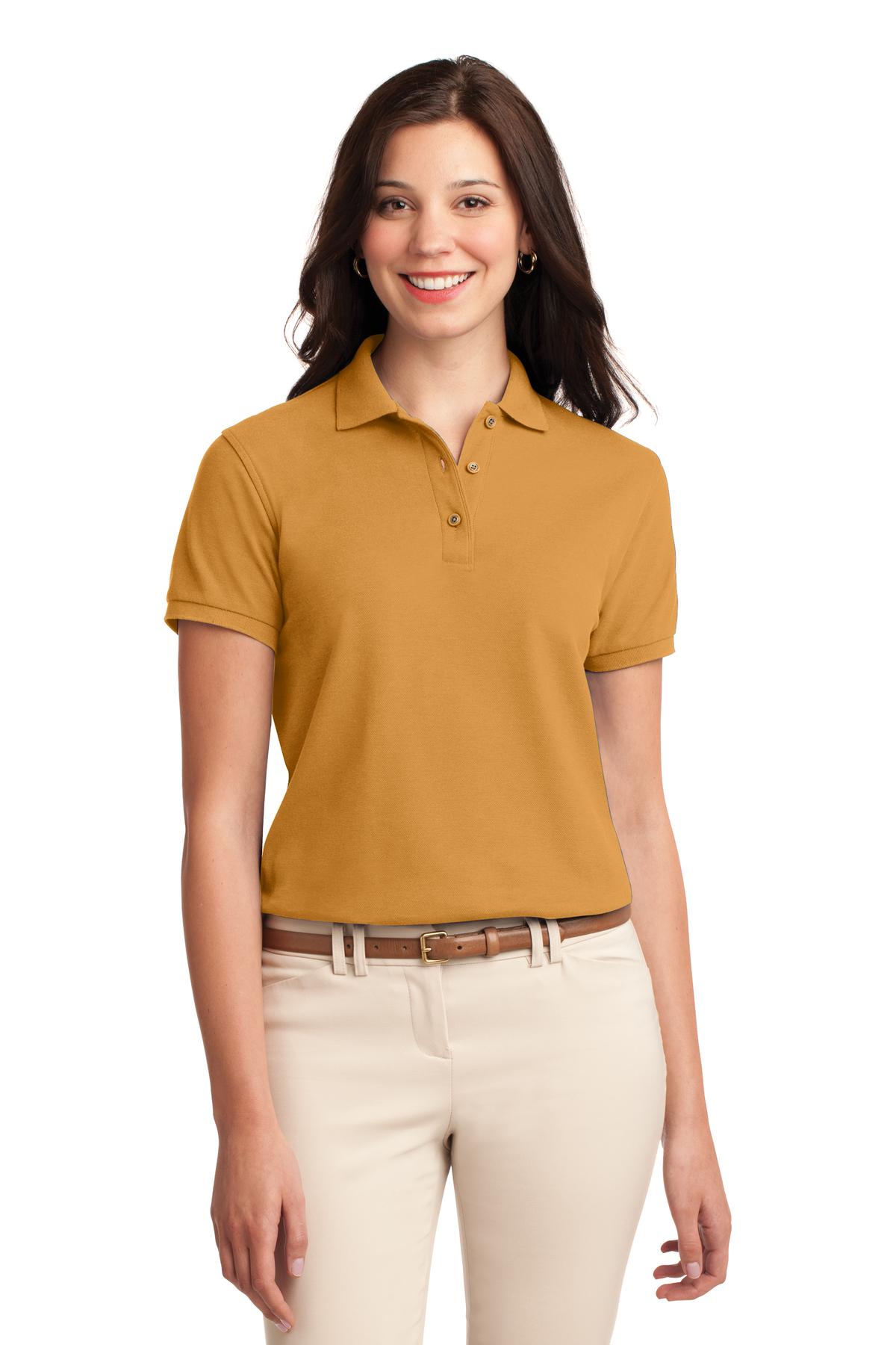 Ladies Silk Touch Polo