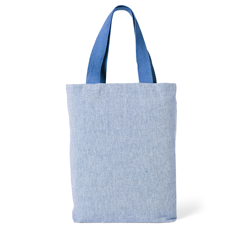 Cotton Chambray Tote Bag