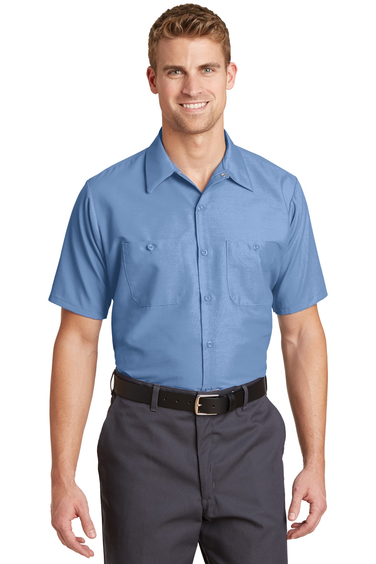 Industrial Short Sleeve Work Shirt