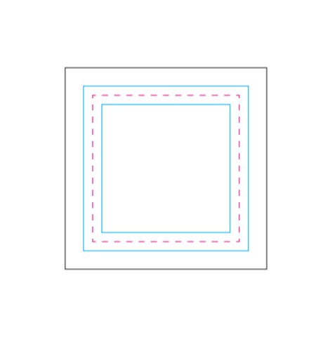 2" X 2" Square Sticker