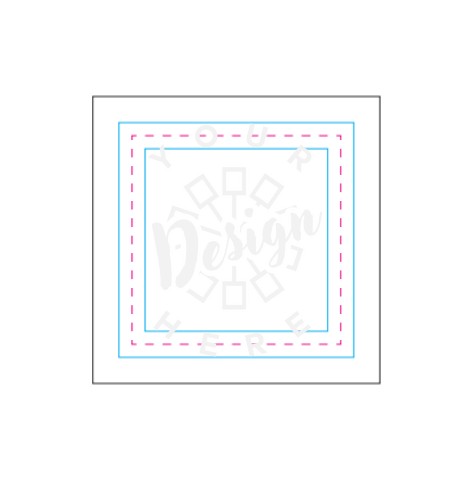 2" X 2" Square Sticker