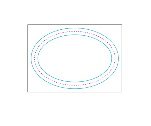 3" X 2" Oval Sticker