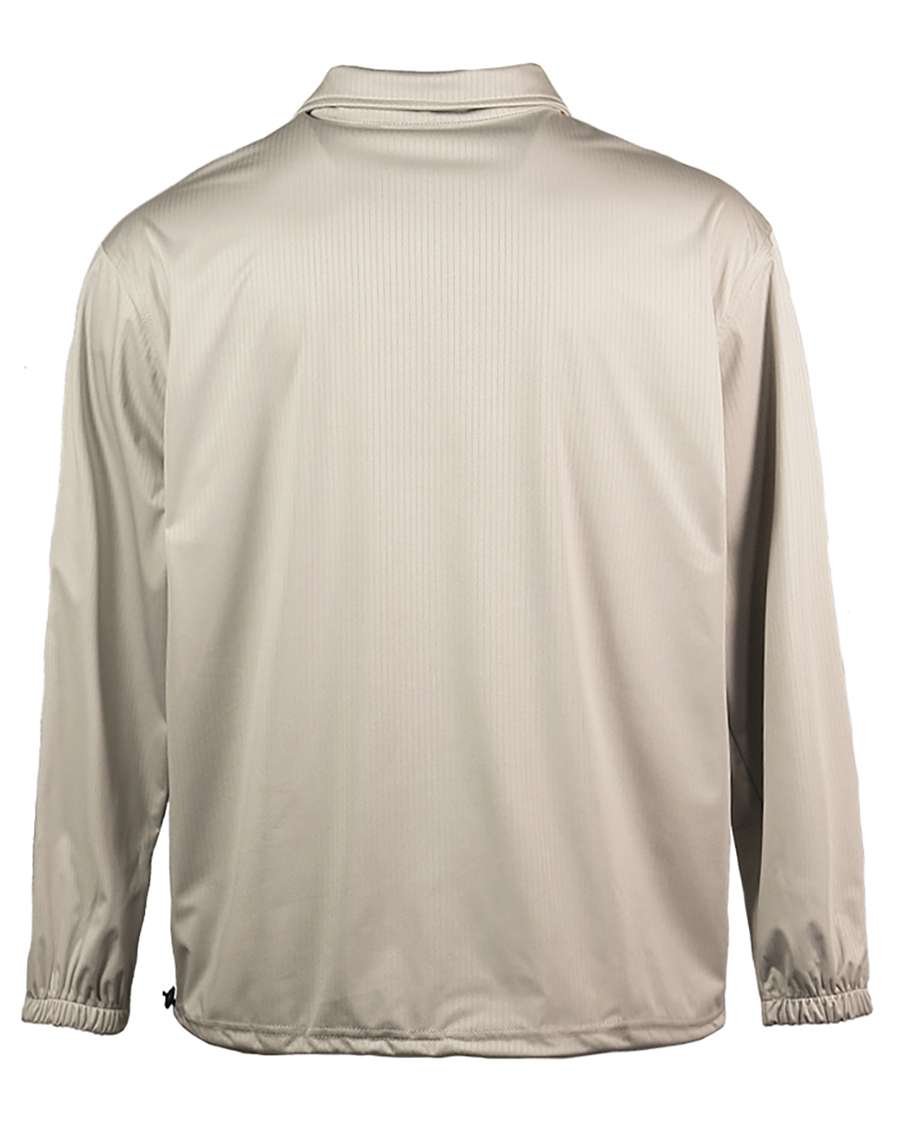 1419-BDJ Men's Bonded Jersey 1/4 Zip Windshirt