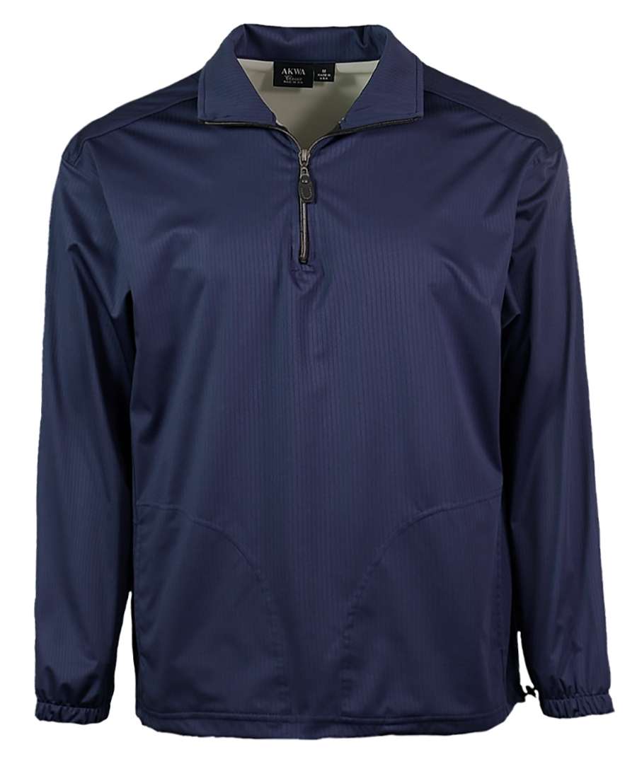 1419-BDJ Men's Bonded Jersey 1/4 Zip Windshirt